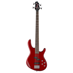 CORT Guitare basse, Action Plus, Translucent Red