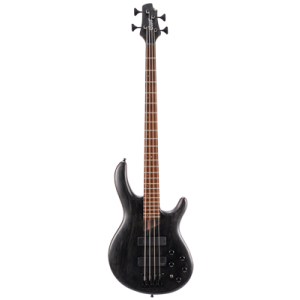 CORT Guitare basse, B4 Element, Open Pore Trans Black