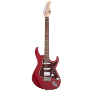 CORT Guitare électrique, G110, Open Pore Black Cherry