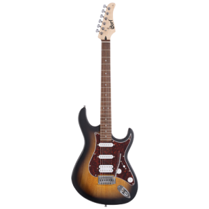 CORT Guitare électrique, G110, Open Pore Sunburst