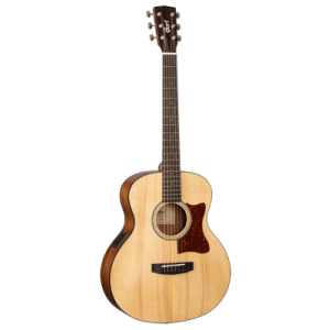 CORT Guitare folk, Little CJ ADK, Open Pore, Préampli, Housse